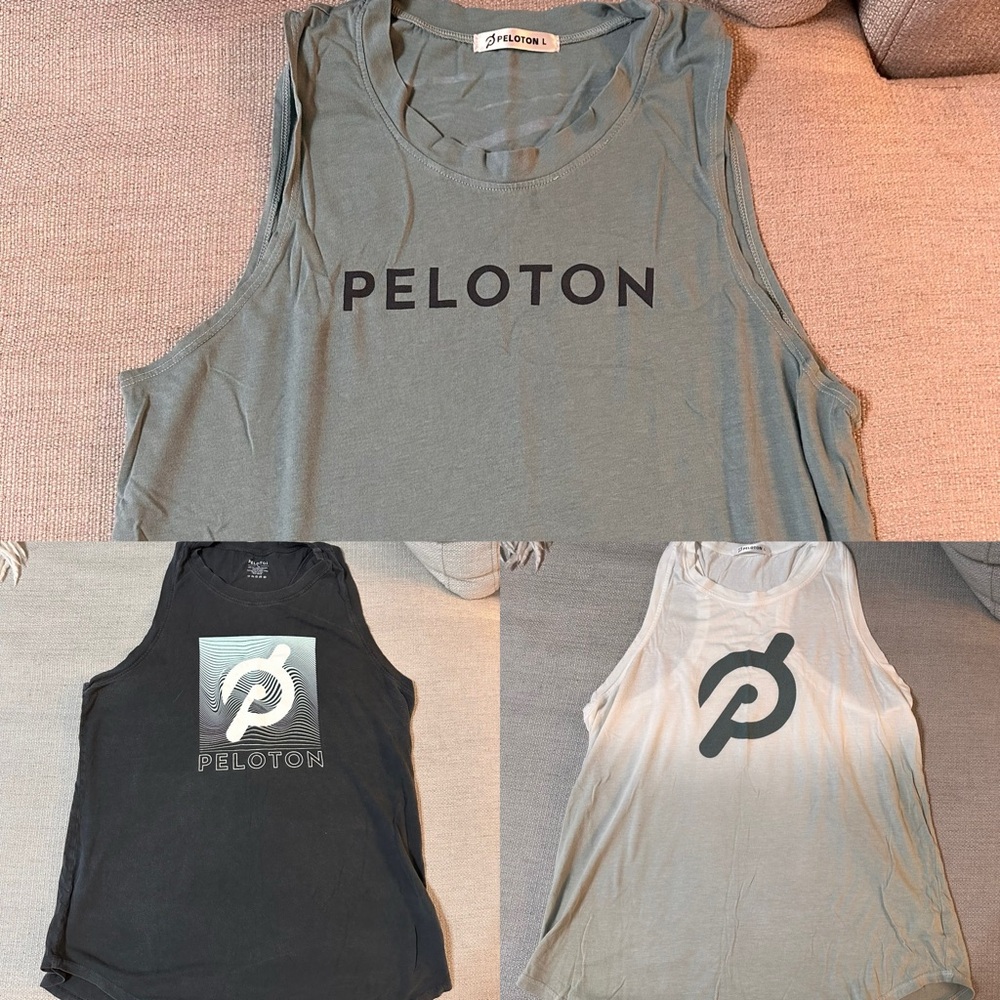 Peloton Workout Tanks LOT - Large